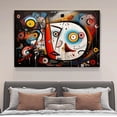 thumbnail image 4 of Abstract Decorative Painting Framed Gallery Poster Decorative Painting Canvas Wall Art Living Room Posters Bedroom Painting,Frame-style,16x24inch(40x60cm), 4 of 8