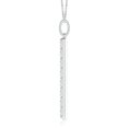 thumbnail image 2 of ANGARA IGI Certified Lab Grown 1.52 Ct Diamond Vertical Bar Pendant for Women in 14K White Gold (Size-3.75mm| Color-F-G| Clarity-VS) | Anniversary, Jewelry Gift for Women | Lab-Grown Diamond Necklace, 2 of 8