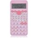 thumbnail image 1 of Calculadora científica, delgada y portátil, color rosa, pantalla de dos líneas, cálculo multifuncional, adecuada para estudiantes u oficinas, 1 of 5