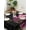 Pink, variant on Blue Rose Tablecloth Rectangle Table Cloth 60x102, Waterproof Tablecloth Outdoor Table Cloth, Vintage Abstract Garden Flower Floral Black Washable Table Cover for Kitchen Dinning Party