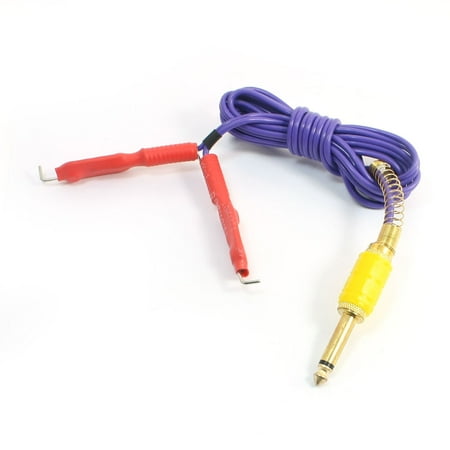 3.6Ft 1.1M Purple Clip Cord Cable for Tattoo Power Supply Machine