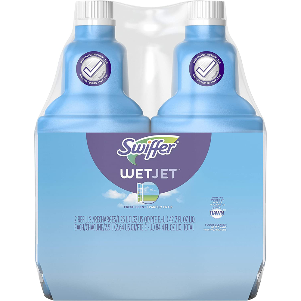 Swiffer Wetjet Hardwood Floor Mopping and Cleaning Solution Refills