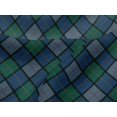 thumbnail image 4 of oneOone Viscose Jersey Fabric Tartan Check Printed Craft Fabric BTY 60 Inch Wide, 4 of 4