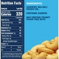 thumbnail image 4 of PLANTERS Salted Cashews, Plant Based Protein, Whole, Kosher, 2 oz Pouch (pack of 15), 4 of 18