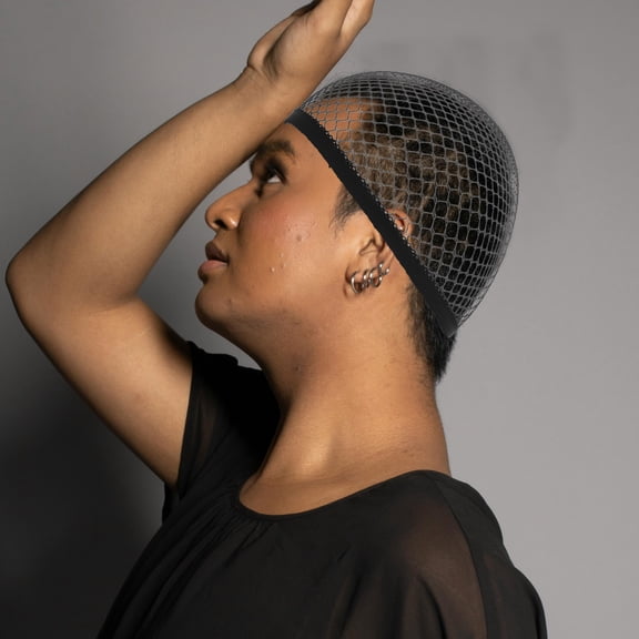 Tineasur 10Pcs Crochet Hair Nets for Wigs Elastic Non Slip Wig Caps Assorted Color