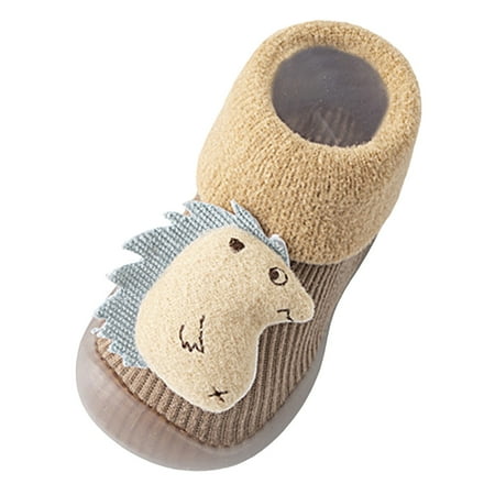 Kureaily Baby Shoes Soft Sole Flat Toddler Shoes able And Cute Baby Toddler Boots Girls Boots Toddler Winter Boots for Boys Size 5 2-2.5 Years