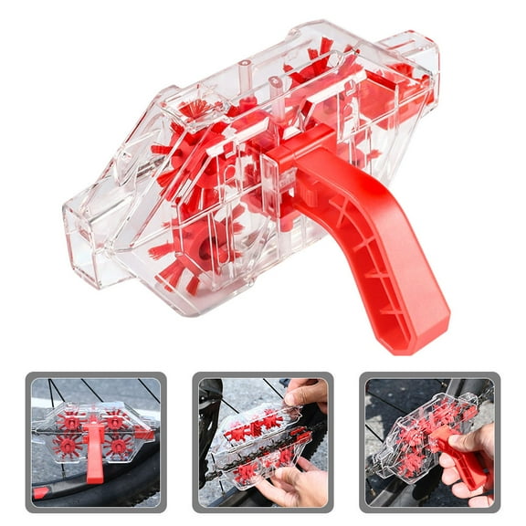 Phenofice 1Pcs Multi Color Immersive Design Chain Cleaner for Bicycle Chains and Grime Removal