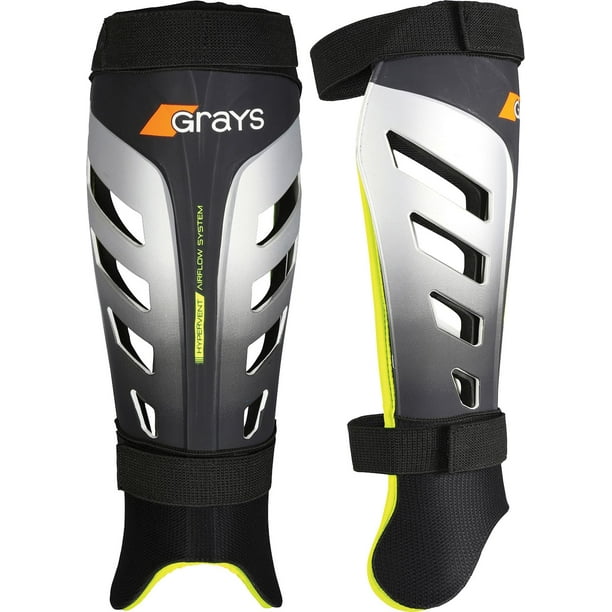 Grays Adult G800 Field Hockey Shin Guards Black Silver L Walmart Com Walmart Com