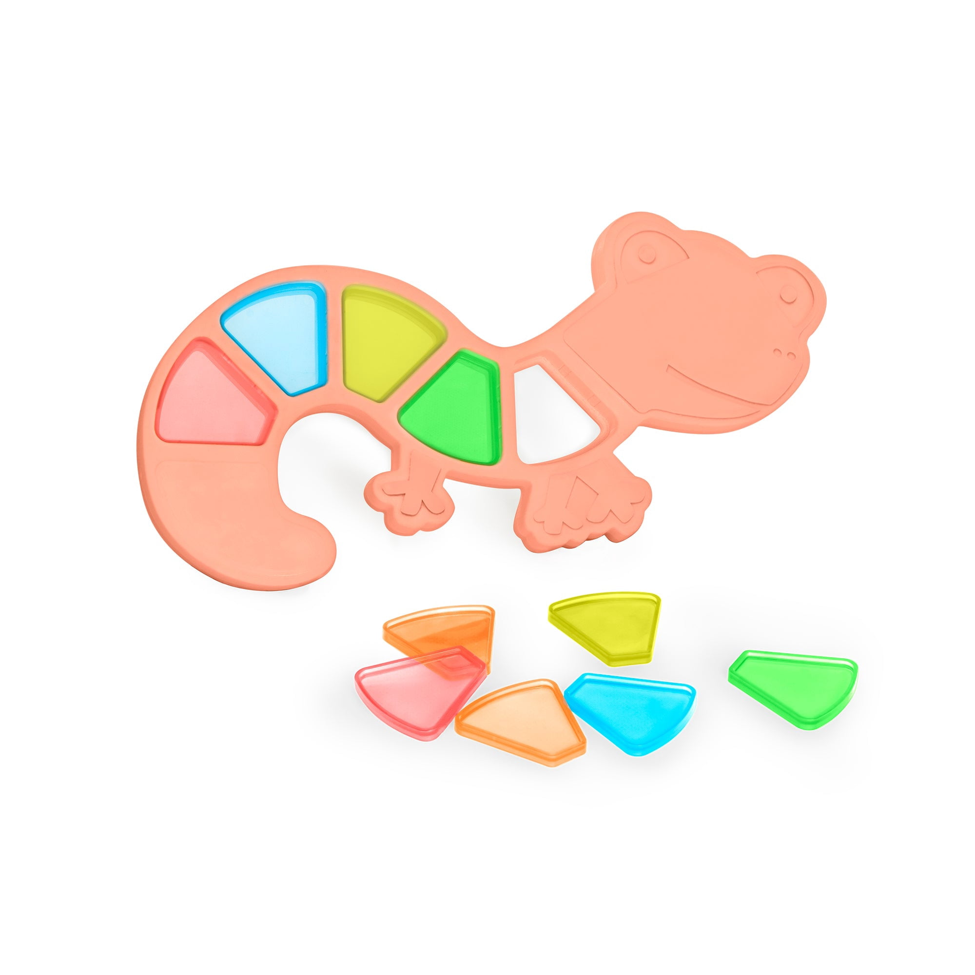 Miniland Feel To Learn Translucent Colorful Lizard