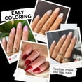 thumbnail image 4 of Extra Short Almond Nail Tips Full Cover 216PCS Gel Nail Tips Short Almond Shaped Nails Tips Soft Gelly Gel Clear Fake Nails Tip for Acrylic Nail Tip Soak Off Home DIY Salon Nails 12 Sizes, 4 of 8