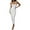 White, variant on VSSSJ Women's Summer Spaghetti Straps Sexy Slim Maxi Dresses Color Blocking Ribbed Sleeveless Square Neck Party Bodycon Long Dress Black M