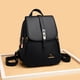 thumbnail image 4 of Mochila de cuero suave pu estilo mujer moda casual verano pequeña mochila estudiante simple mochila escolar, 4 of 6