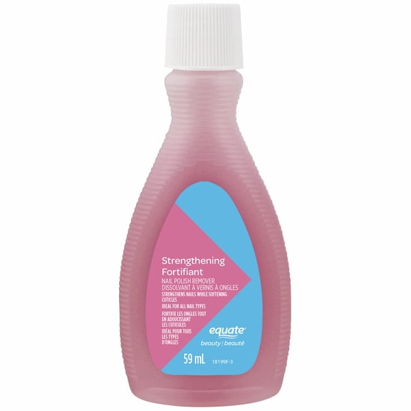 Equate Beauté Dissolvant à Vernis à Ongles Fortifiant