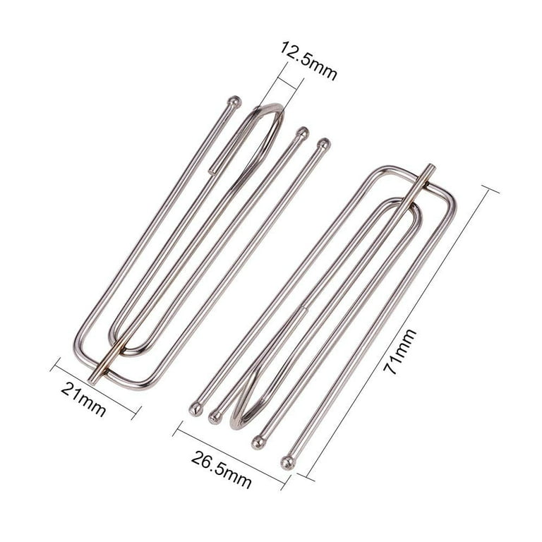 Stainless Steel 4 Prongs Pinch Pleat Hook Clip Curtain Pleater Hooks -  China Curtain Pleater Hooks and Pleater Hooks price