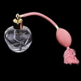 thumbnail image 3 of Frasco de perfume recargable de cristal vintage con atomizador de larga duración, ideal para regalo (100 ml). Rosado, 3 of 9