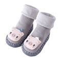 thumbnail image 2 of harmtty 1Pair Cartoon Baby Floor Socks Cartoon Warm Boots Anti-Slip Toddler Shoes for Infants, 2 of 8