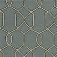 thumbnail image 6 of 7'x10' Spa Green Hand Hooked UV Treated Trellis Indoor Outdoor Area Rug, 6 of 6