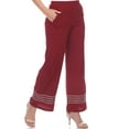 thumbnail image 4 of White Mark Women's Wide-Leg Pants, 4 of 5