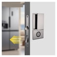 thumbnail image 3 of Handleless Mobile Sliding Door Hook Lock Pocket Sliding Door Double-Sided Silent Sliding Door Lock ,Easy to Use, 3 of 7