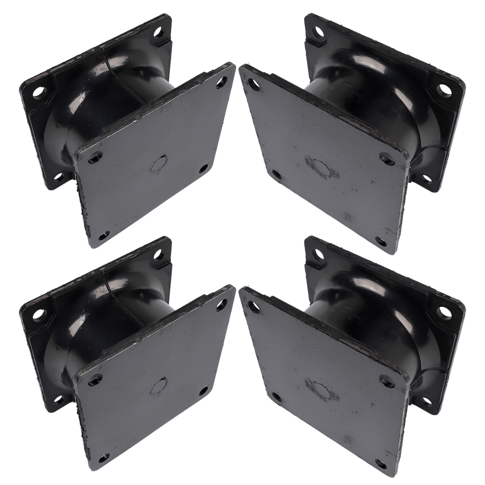 4 Pack Vibratory Plate Compactor Rubber Isolator Shock Mount Replacement for Bobcat PCF64 Stanley HS6000 HS6019 HS6100 HSX6 HS8000