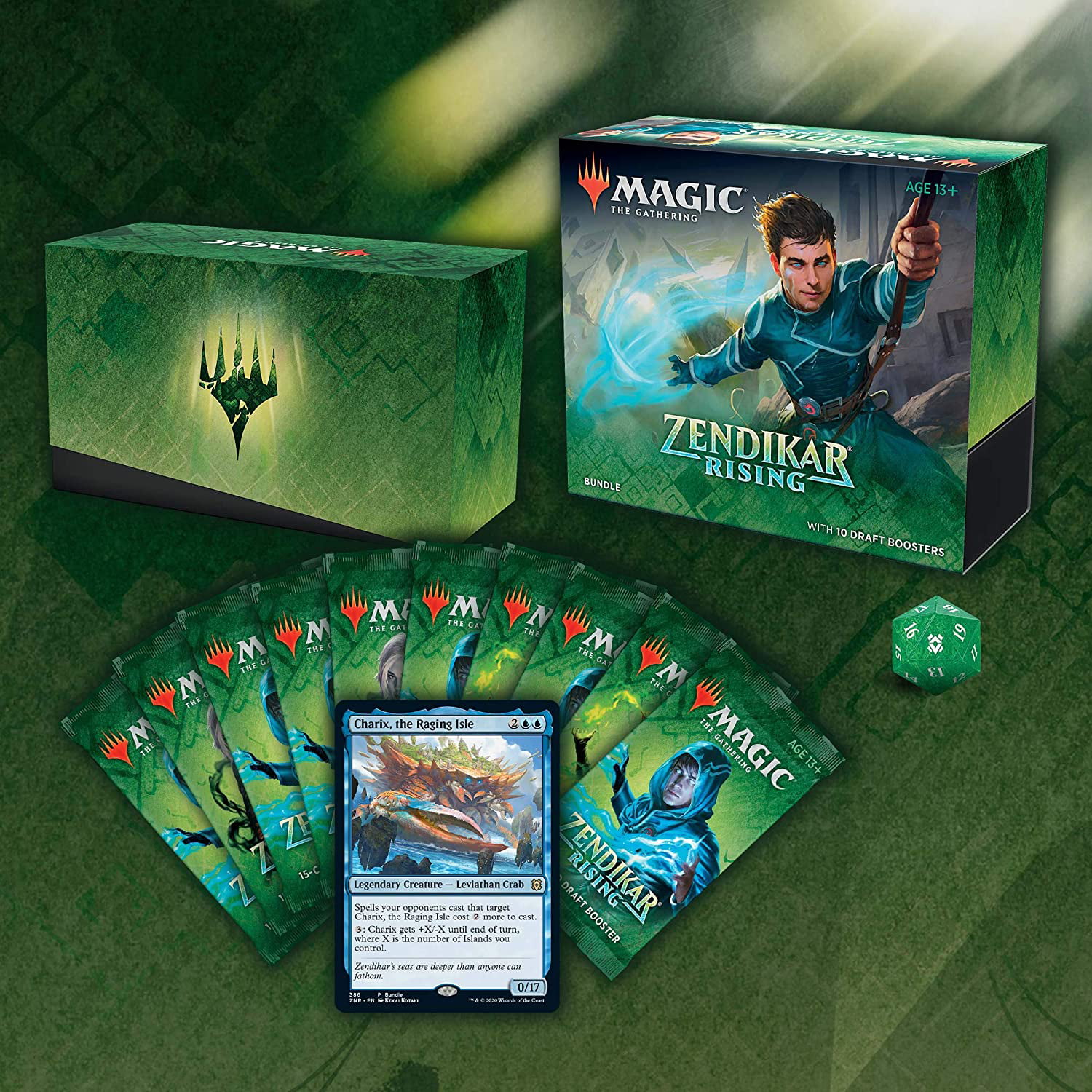 The Gathering Magic Zendikar Rising Bundle Gift Edition 