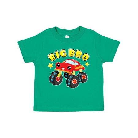 

Inktastic Monster Truck Big Bro Gift Toddler Boy Girl T-Shirt