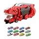 thumbnail image 1 of Camión CUTICAT transportador de dinosaurios juguete devorador rojo, 1 of 8