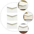 thumbnail image 2 of EeaseCA 100Pcs Blank Envelopes Business Letter Envelopes Paper Money Bags Thickened Envelopes, 2 of 8