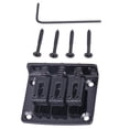 thumbnail image 1 of Montaje de sillines de Puente de guitarra eléctrica Yuyangstore de 3 cuerdas con herramienta de Tornillos y 4 llaves Negro, 1 of 8