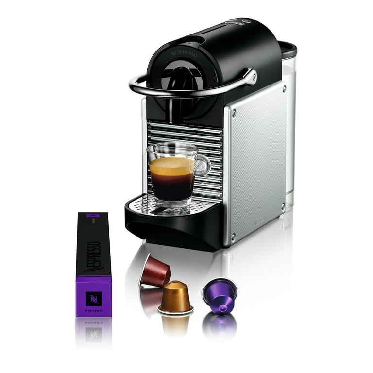Nespresso Pixie Espresso Machine by De'Longhi with Aeroccino