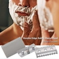 thumbnail image 2 of Double Edge Safety Razor Stainless Steel Open Comb Head Men Safety Razor Head Beard Shaving Tool for Barber Male Home Use, 2 of 4