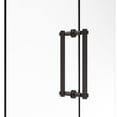 thumbnail image 5 of Contemporary 12 Inch Back to Back Shower Door Pull with Dotted Accent, 5 of 7