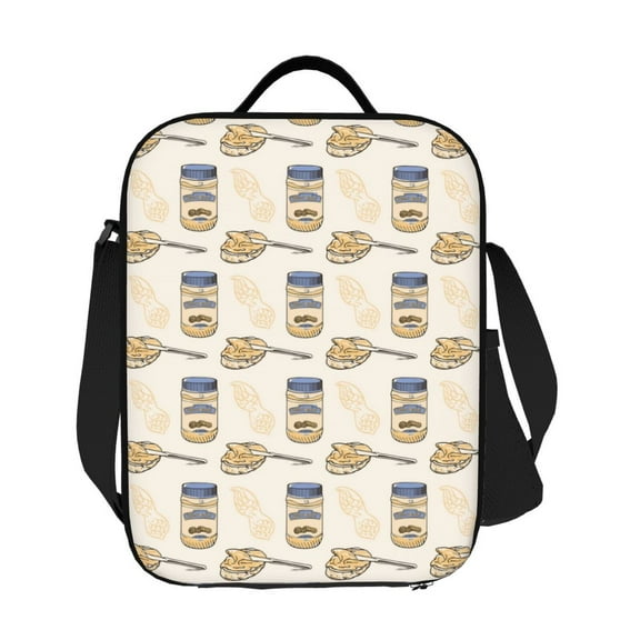 Ratiio Peanuts Print Lunch Box - Reusable Lunch Bag Men Adult Women- Insulated LunchBox