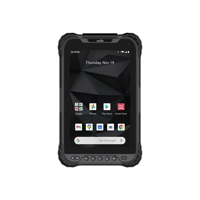 Sonim RS80 - Tablette - Robuste - Android 10 - 64 Go - 8 Pouces (1920 x 1200) - Lecteur de Codes-Barres - Fente microSD - 4G