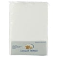 thumbnail image 2 of Luvable Friends Baby Fitted Portable Crib Sheet, White, One Size, 2 of 2
