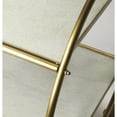 thumbnail image 2 of Butler Specialty Marble Top Serving Cart In White And Gold, 2 of 2