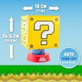 thumbnail image 3 of Paladone Super Mario Icon Lamp con 3 configuraciones de brillo y apagado automático, productos de juegos de Nintendo y decoración temática de cabecera para niños, 3 of 5
