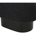 thumbnail image 4 of Meridian Furniture Robertson Black Boucle Fabric Bench, 4 of 9
