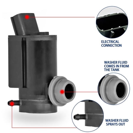 Windshield Washing Pump Corrosion-resistant Car Windshield Cleaning