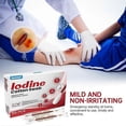 thumbnail image 2 of 50pcs Iodine Swabs Individually Wrapped Disposable, Iodophor Swabs Outdoor Supplies, Packaged Iodine Swabs for First Aid Swabsticks for Nasal Ears Bru, 2 of 5