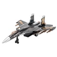 thumbnail image 4 of Diecast Fighter Jet Frication Powered Aviation Simulation Pull Back Airplane for black1C, 4 of 9