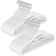 thumbnail image 5 of SONGMICS 50 Perchas de Plástico, Antideslizantes, Ahorro de Espacio, 41,5 cm de Largo, Gancho Giratorio 360º, Blanco, 5 of 7