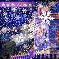 Christmas Projector Lights Outdoor, Dynamic Snowflake IP65 Waterproof ...