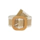 thumbnail image 1 of CINTURÓN ELÁSTICO ANCHO DE PASTA DE PIEDRA PARA MUJERES TALLAS GRANDES, CINTURONES TRAMADOS BOHO PARA VESTIDO 57.1" ALBARICOQUE, 1 of 5