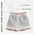 thumbnail image 3 of FORMRS Boys Swim Trunks Quick Dry Mesh Liner Boardshorts Sizes XS-XL, Green Christmas Houses, 3 of 7