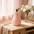 thumbnail image 6 of 3 Pack Vintage Fabric Pear Decor Set, Stuffed Artificial Fruit Ornament, Soft Faux Fruit Figurine for Table Tray Shelf Centerpiece, Rustic Home Styling Decor for Kitchen Dining Living Room, 6 of 6