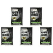 Pack Of 5 - Patanjali Herbal Mehandi Natural Black - 20 Gm (1 Oz)