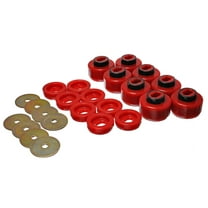 Energy Suspension 3.4150R Polyurethane Body Mount Bushings Red Fits select: 1999-2002,2004-2005 CHEVROLET SILVERADO