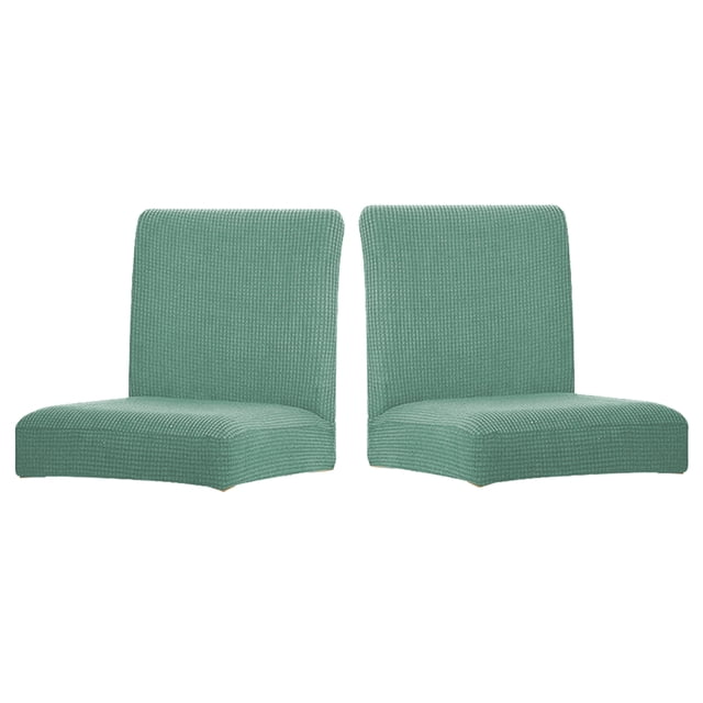 Funda protectora sólida para silla de comedor Funda protectora Universal para muebles de oficina Protector exterior Funda giratoria Suministros para el hogar Verde militar 2 paquetes Eigraketly HA012490-04