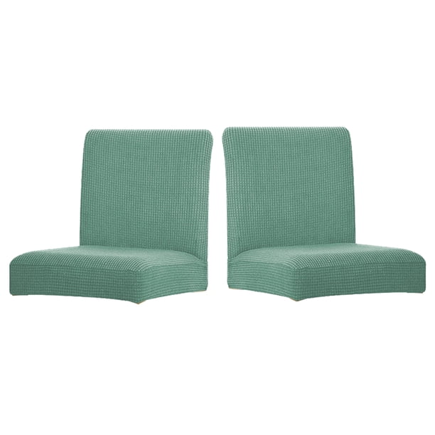 Funda protectora sólida para silla de comedor Funda protectora Universal para muebles de oficina Protector exterior Funda giratoria Suministros para el hogar Verde militar 2 paquetes Speravity HA012490-04